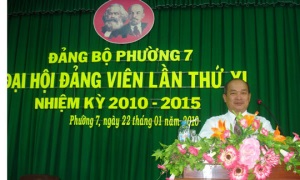 Đảng hội Đảng bộ phường 7, thị xã Vị Thanh- Hậu Giang